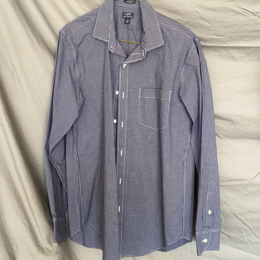J.Crew Men’s dress shirt-M